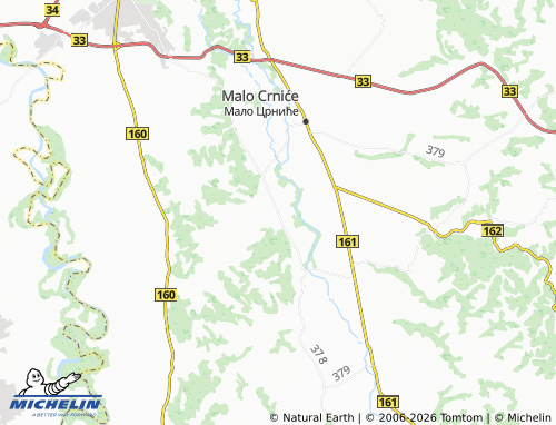 Carte MICHELIN Toponica - ViaMichelin