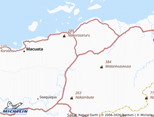 MICHELIN Korovuli map - ViaMichelin