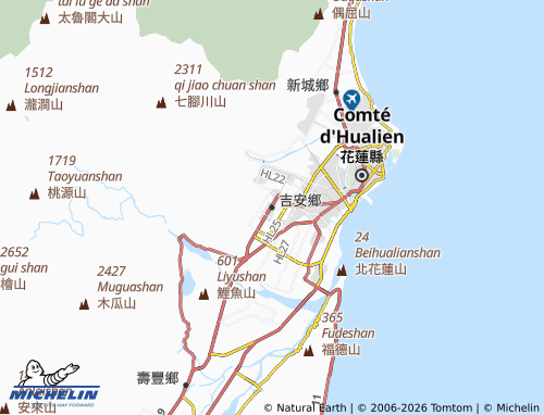 Mapa MICHELIN ji an xiang - ViaMichelin