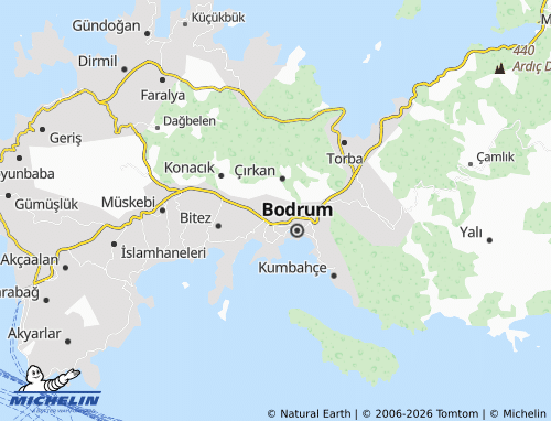 MICHELIN Yeniköy map - ViaMichelin