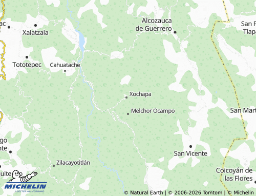 Mappa MICHELIN San Francisco de Asís - ViaMichelin