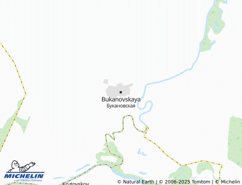 MICHELIN Bukanovskaya map - ViaMichelin