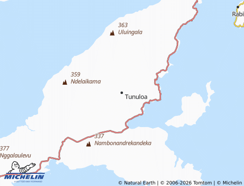 Carte MICHELIN Tunuloa - ViaMichelin