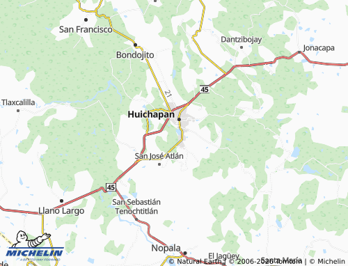 MICHELIN La Campana map - ViaMichelin