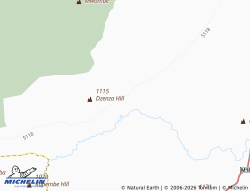 MICHELIN Mtukure map - ViaMichelin