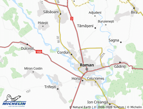 MICHELIN Cordun map - ViaMichelin