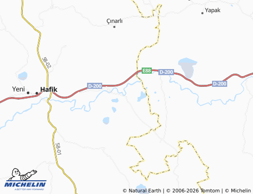 MICHELIN Çimenyenice map - ViaMichelin