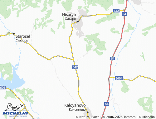 Mapa MICHELIN Chernichevo - ViaMichelin
