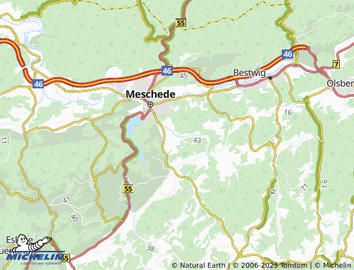 MICHELIN-Landkarte Heggen - ViaMichelin