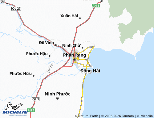 Mapa MICHELIN Mỹ Hải - ViaMichelin