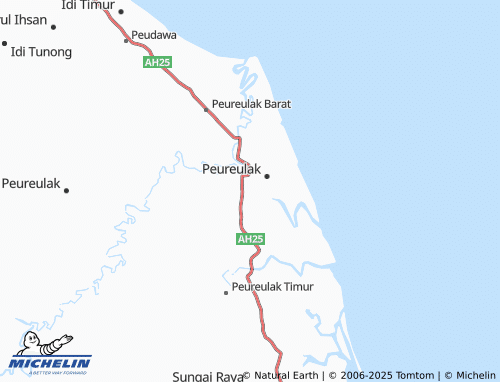 MICHELIN Bangka Rimueng map - ViaMichelin