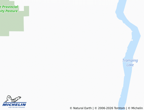 MICHELIN Tramping Lake map - ViaMichelin