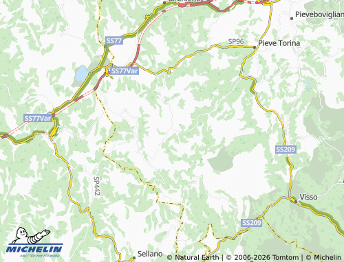 MICHELIN Collattoni map - ViaMichelin