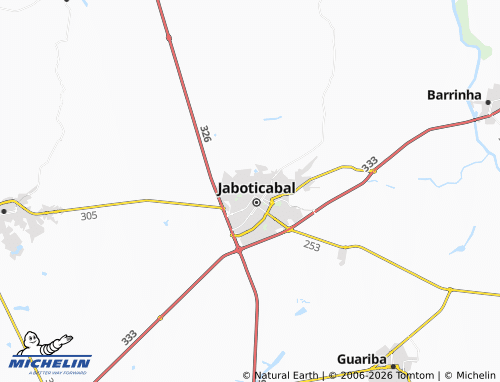 Mapa MICHELIN Ponte Seca - ViaMichelin