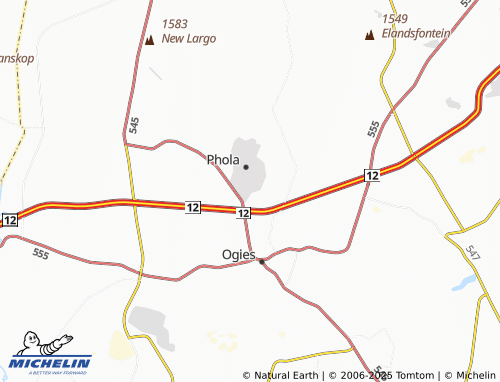 MICHELIN Vezibuhle map - ViaMichelin