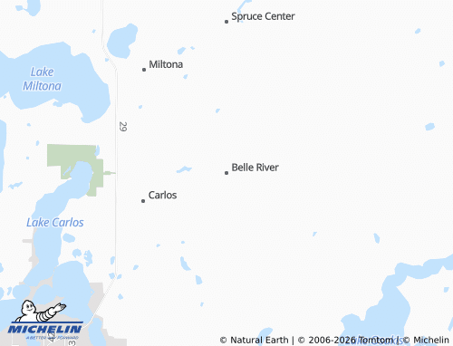 Mappa MICHELIN Belle River - ViaMichelin