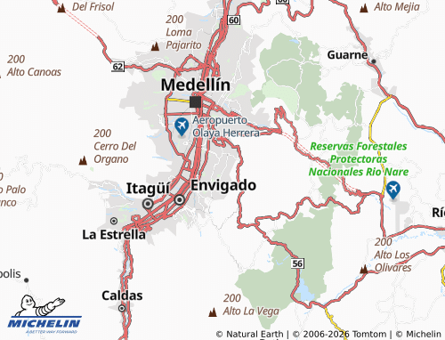 Carte MICHELIN Los Naranjos - ViaMichelin