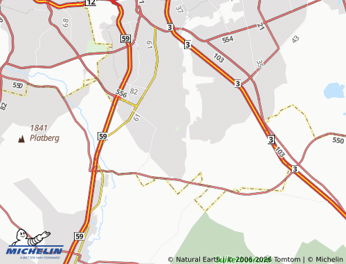 MICHELIN-Landkarte Siluma View - ViaMichelin