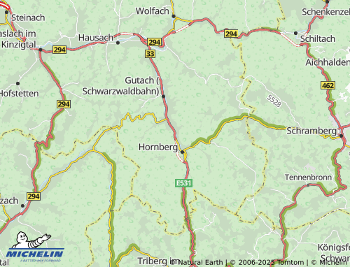 MICHELIN Hohweg map - ViaMichelin