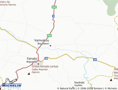 MICHELIN Sitochoro map - ViaMichelin