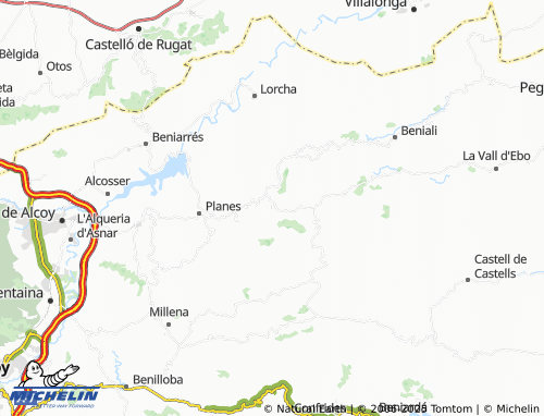MICHELIN Margarida map - ViaMichelin