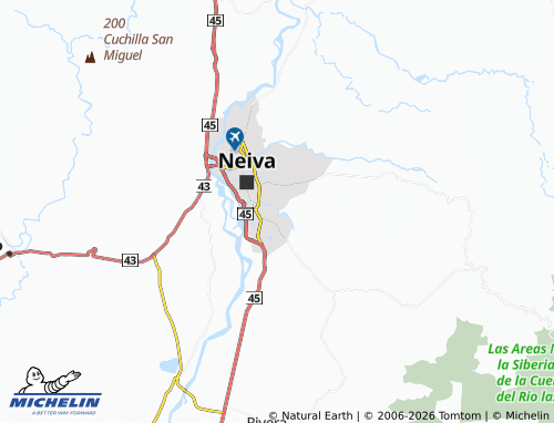 Carte MICHELIN Pozo Azul - ViaMichelin