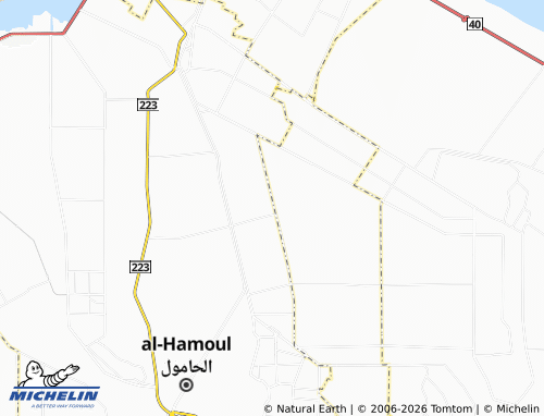 Mapa MICHELIN Qaryah Raqm 8 - ViaMichelin