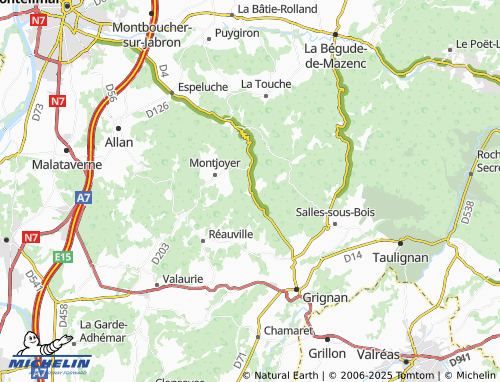 MICHELIN Le Fraysse map - ViaMichelin