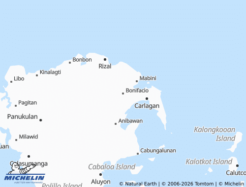 Mappa MICHELIN Bonifacio - ViaMichelin