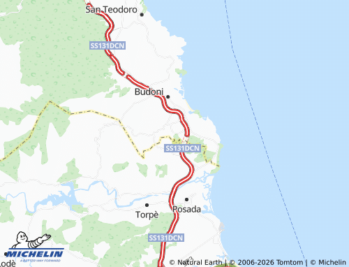Mapa MICHELIN Muriscuvò - ViaMichelin