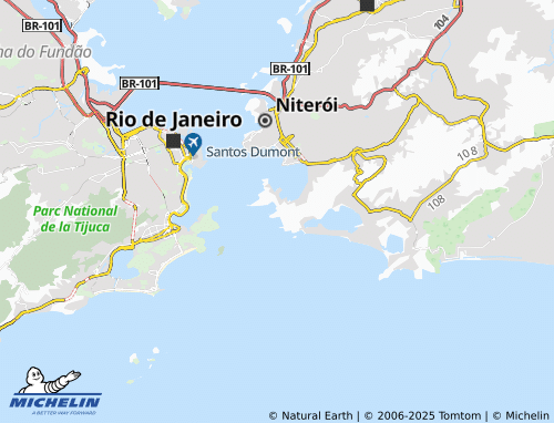 MICHELIN Jurujuba map - ViaMichelin