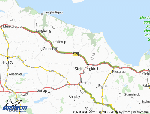 MICHELIN Hattlund map - ViaMichelin