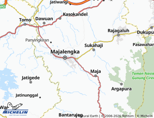 MICHELIN Cigasong map - ViaMichelin