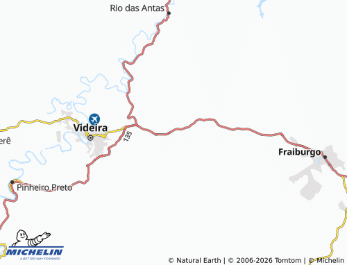 Mapa MICHELIN Rio das Pedras - ViaMichelin