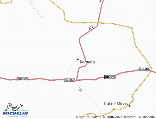 Mappa MICHELIN Romaria - ViaMichelin
