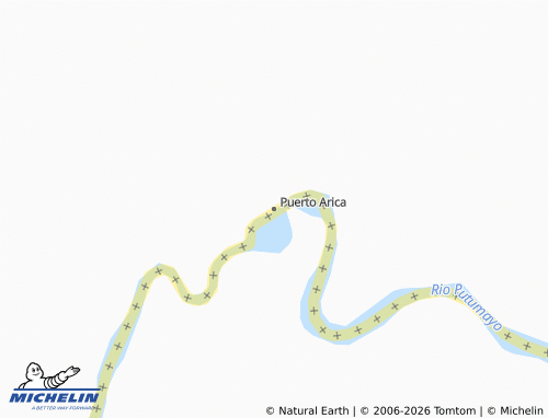 Mapa MICHELIN Puerto Arica - ViaMichelin