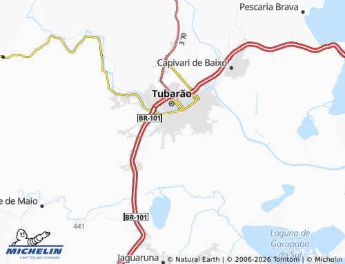 Mappa MICHELIN São José - ViaMichelin