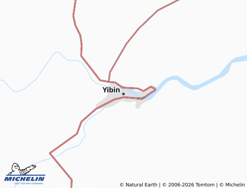 MICHELIN Yibin map - ViaMichelin