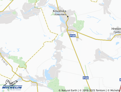 MICHELIN Sydory map - ViaMichelin
