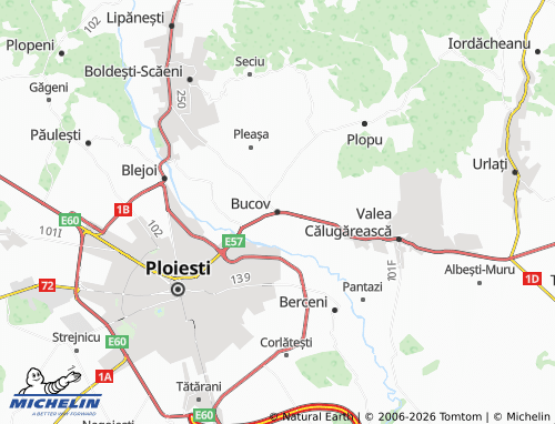Mappa MICHELIN Bucov - ViaMichelin