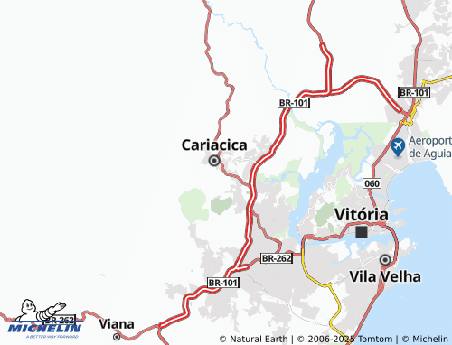 MICHELIN-Landkarte Porto de Cariacica - ViaMichelin
