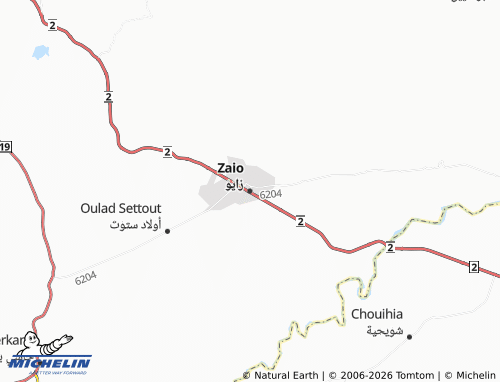 Mappa MICHELIN Zayyou - ViaMichelin