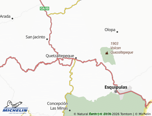 Mappa MICHELIN Quetzaltepeque - ViaMichelin