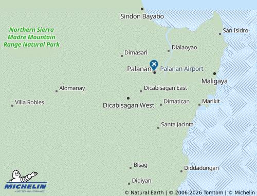 Mappa MICHELIN Dicabisagan West - ViaMichelin
