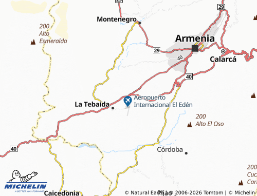 MICHELIN-Landkarte El Edén - ViaMichelin