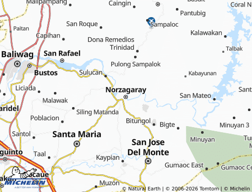 Mappa MICHELIN Poblacion - ViaMichelin
