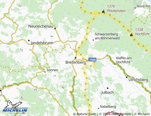 Mappa MICHELIN Breitenberg - ViaMichelin