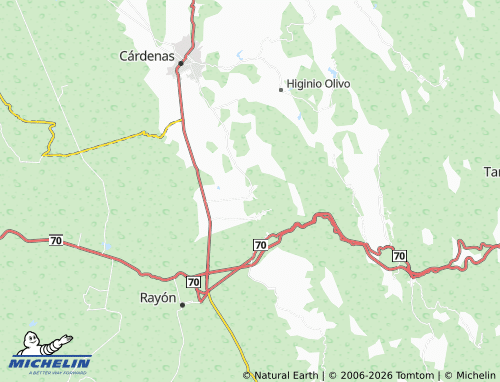 Mapa MICHELIN Obregón - ViaMichelin