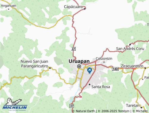 MICHELIN Motel Pie de la Sierra map - ViaMichelin