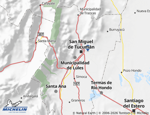 Mappa MICHELIN Lules - ViaMichelin